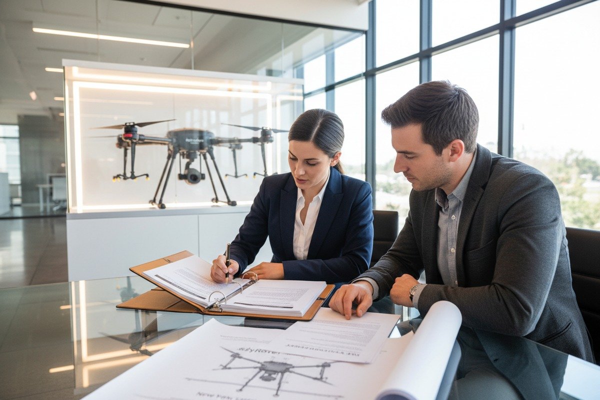 Legal contract safeguards for agricultural drone shipments including performance specs and penalty clauses (ID#3)