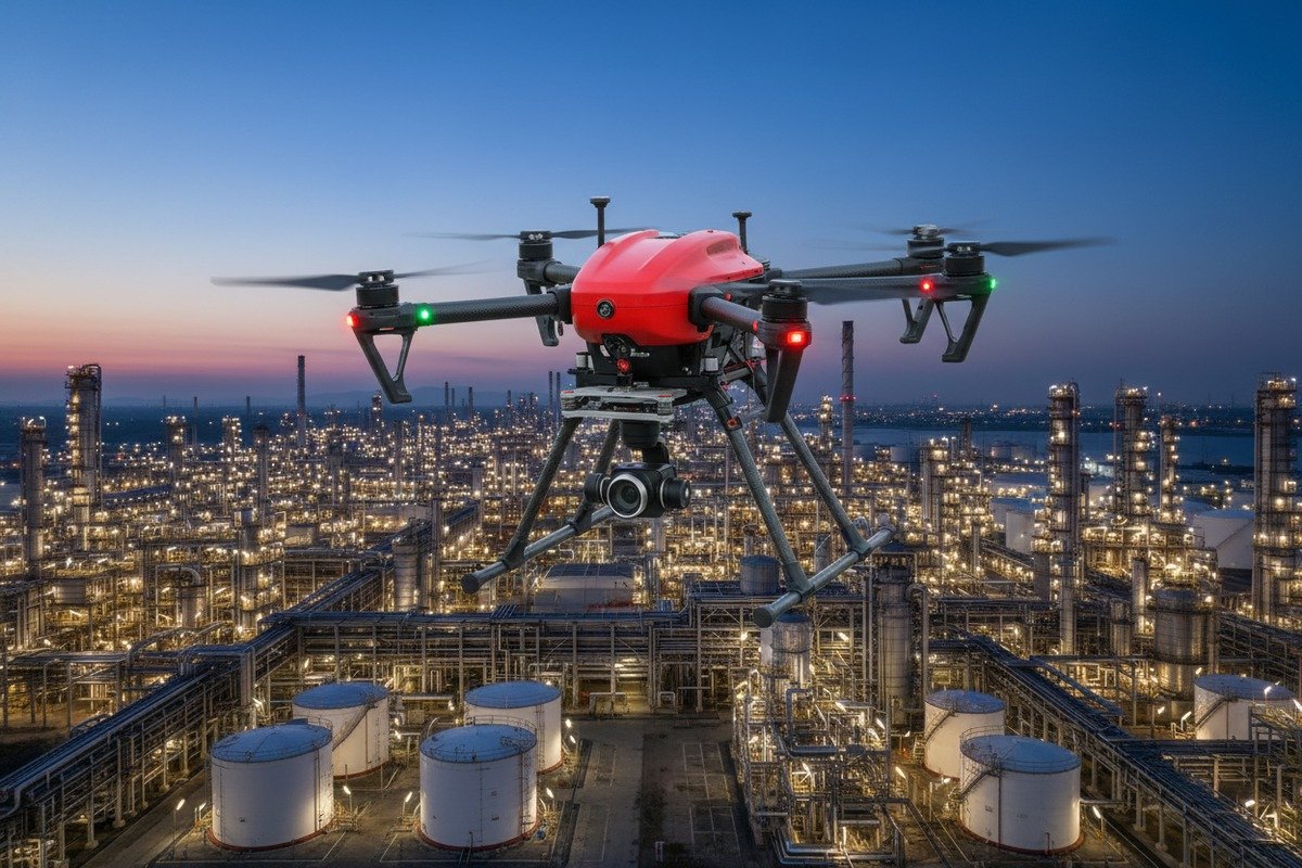 Matching drone certification categories to facility hazardous zone classification maps for safe operation (ID#4)