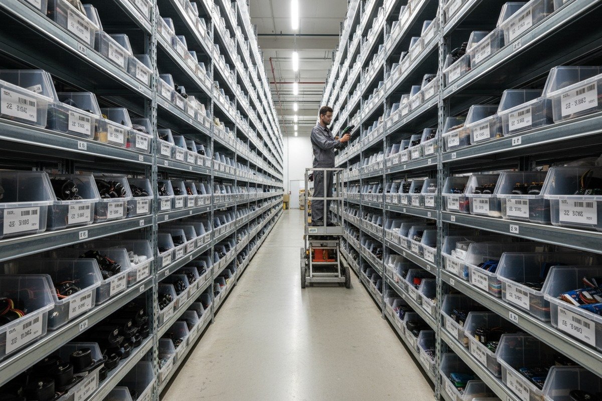 Custom OEM Drone Production Managing complex OEM customization and dedicated production lines within rapid drone inventory cycles (ID#5)