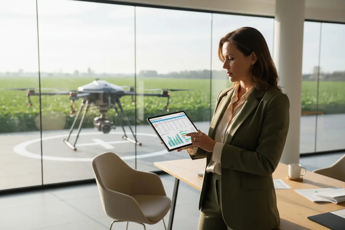 ¿Cómo evaluar modelos de ROI de proveedores al comprar drones agrícolas?