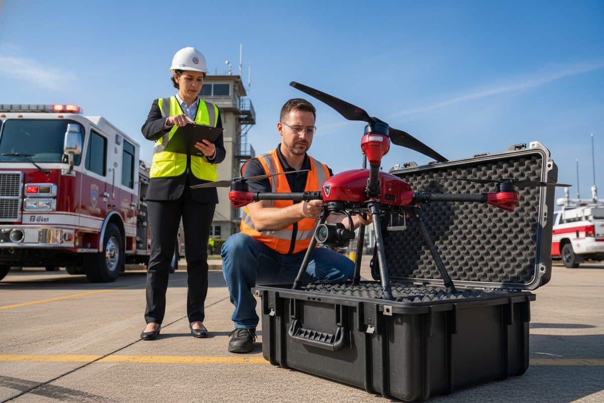 Verifying drone operational standards and system functionality during the Site Acceptance Test process (ID#3)