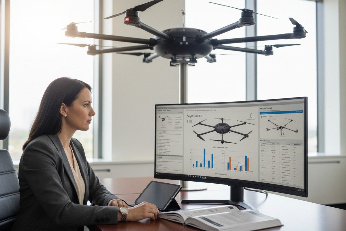 Agricultural drone performance evaluation for adverse weather conditions and supplier inquiries (ID#1)