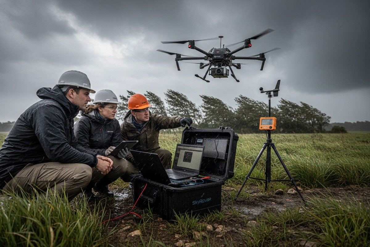 Requesting third-party certification and durability documentation for weather-resistant agricultural drones (ID#5)