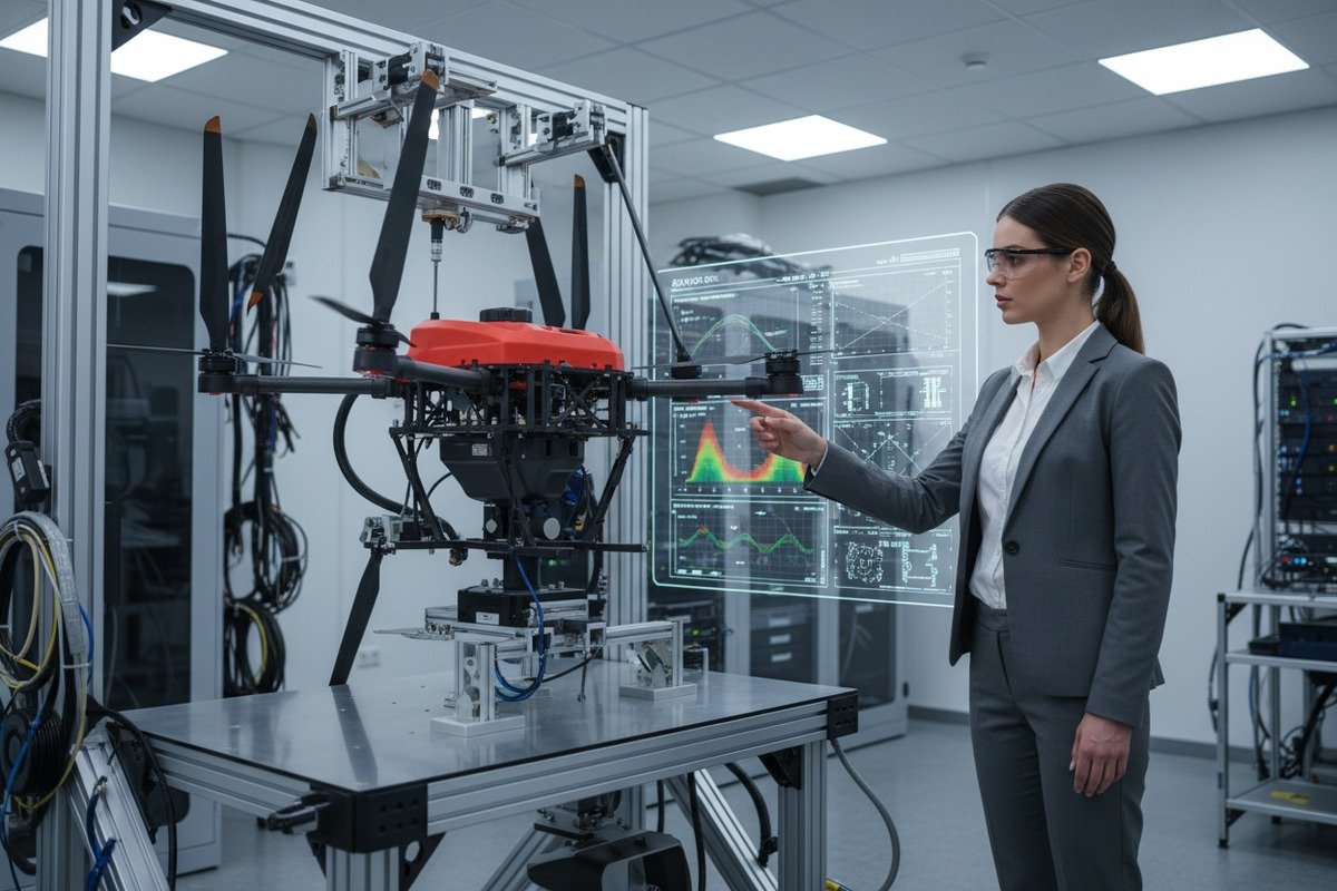 Evaluating fatigue testing for firefighting drone arm folding mechanisms for long-term durability (ID#1)