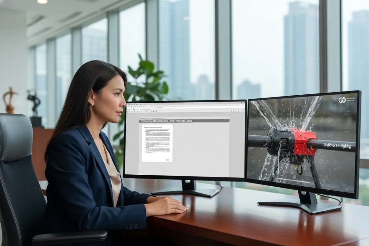 How to Request Motor Waterproof and Dustproof Test Videos From Firefighting Drone Suppliers?