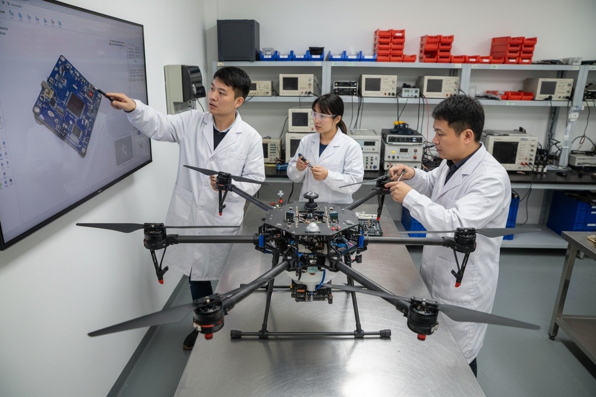 Identifying Custom Drone Manufacturers Identifying Chinese drone manufacturers using B2B platforms for custom engineering services (ID#2)