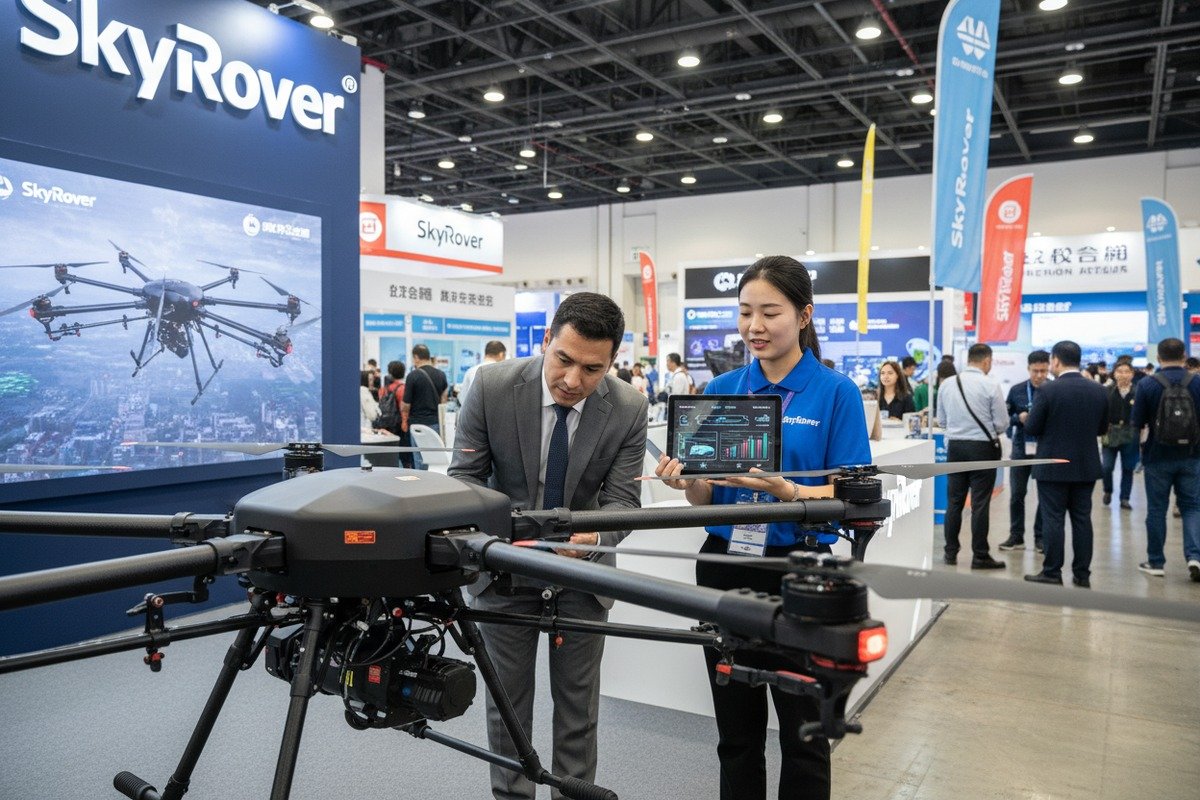 Drone Quality and Durability High quality standards for durable agricultural drones including IP65 rating and carbon fiber (ID#3)