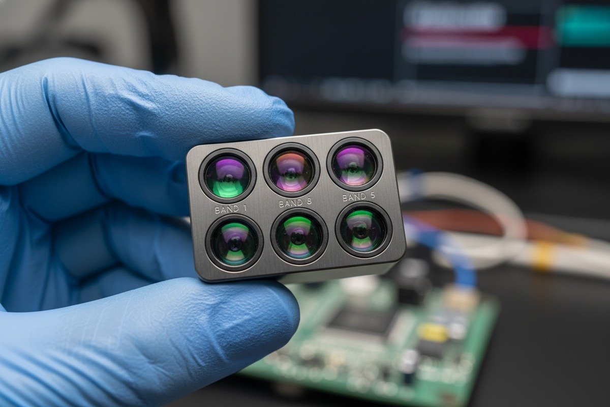 Multispectral Sensor Specifications High-precision multispectral sensor specifications for accurate crop health mapping and data capture (ID#2)