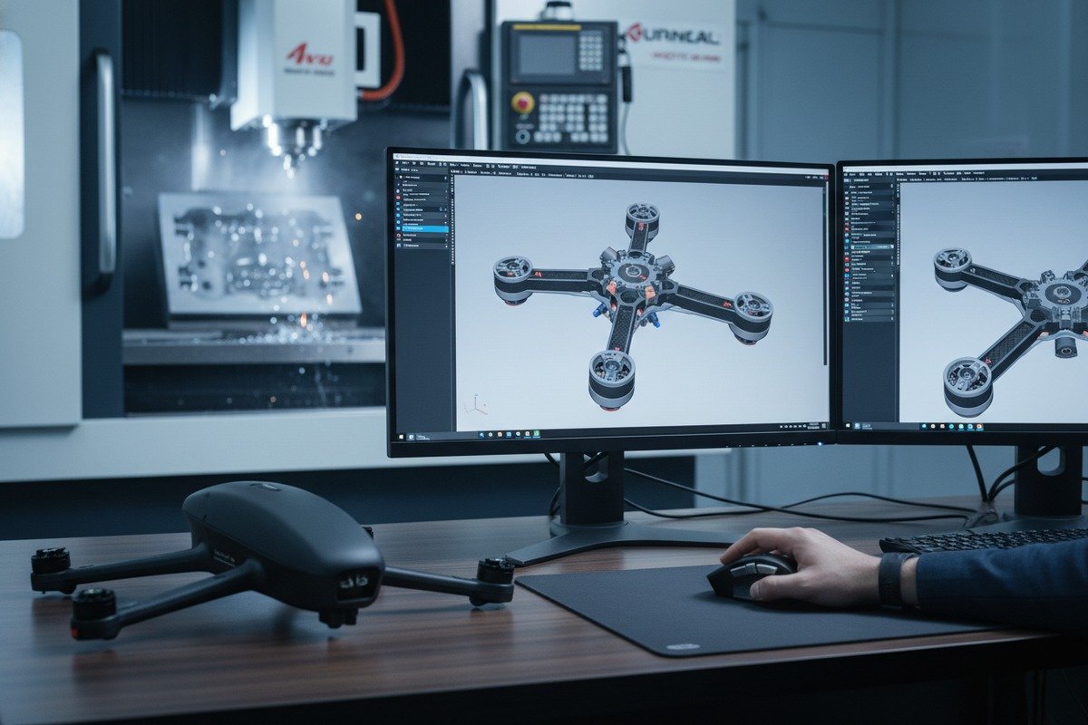 Verifying manufacturer engineering depth for exclusive agricultural drone mold development and R&D (ID#2)