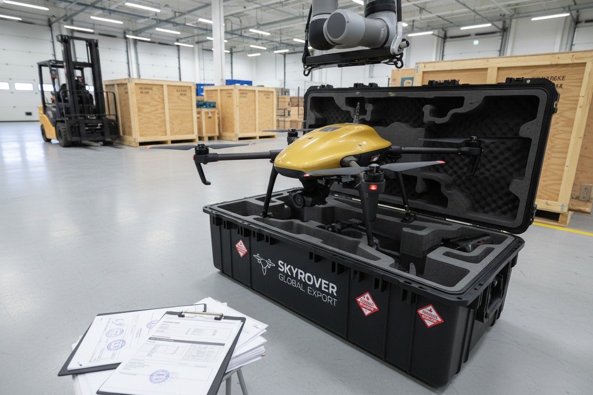 Verifying drone supplier export licenses and customs compliance to prevent delivery delays (ID#4)