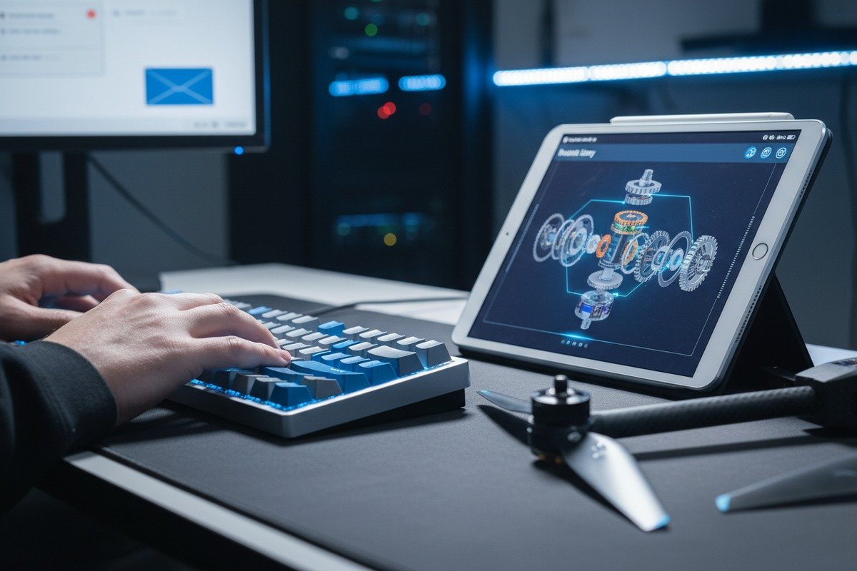 Contacting suppliers for detailed drone exploded view diagrams using model and serial numbers (ID#2)