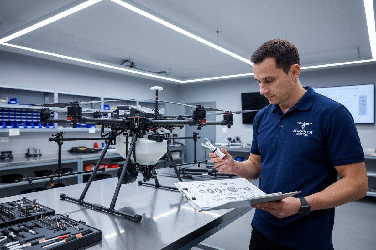 Using exploded view diagrams for accurate part identification and correct drone assembly sequences (ID#3)
