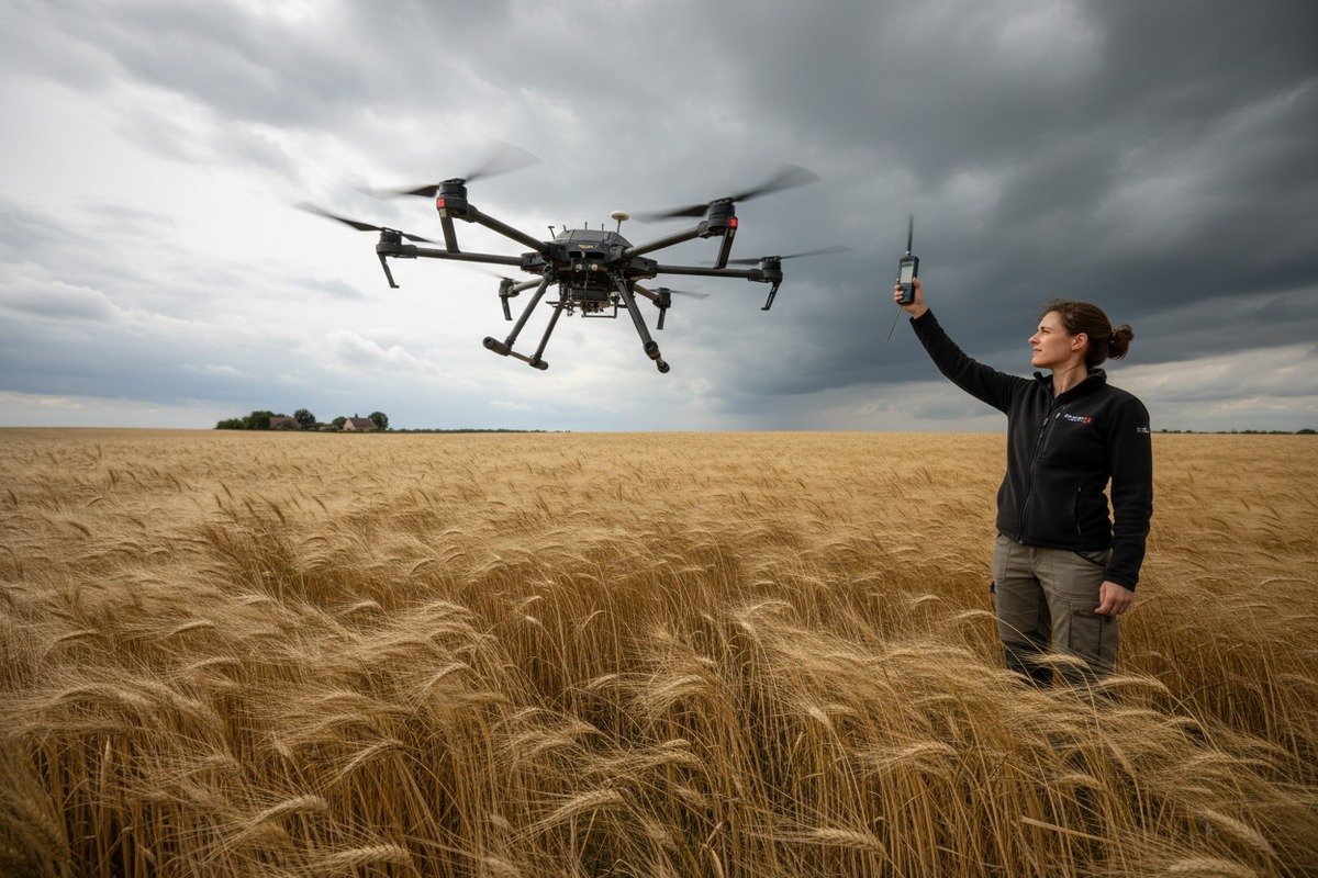 Determining maximum wind speed and gust recovery for safe agricultural drone flight operations (ID#2)