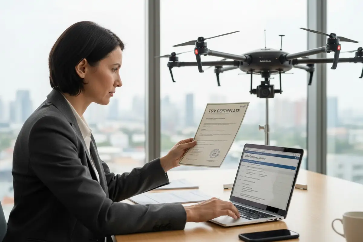 How to Verify TÜV or SGS Certifications When Sourcing Agricultural Drones?