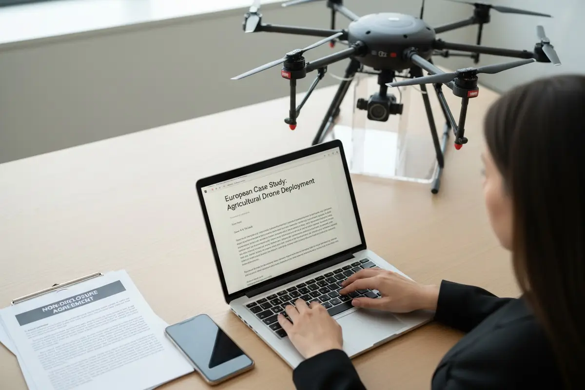 How to Request European Client References When Sourcing Agricultural Drones From China?