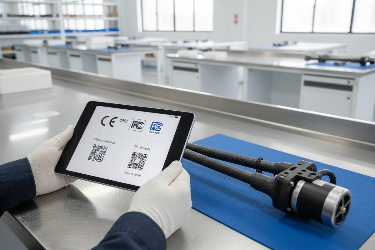 Verifying Supplier Export Certifications Verifying supplier export certifications and compliance documents for agricultural drone imports from China (ID#2)