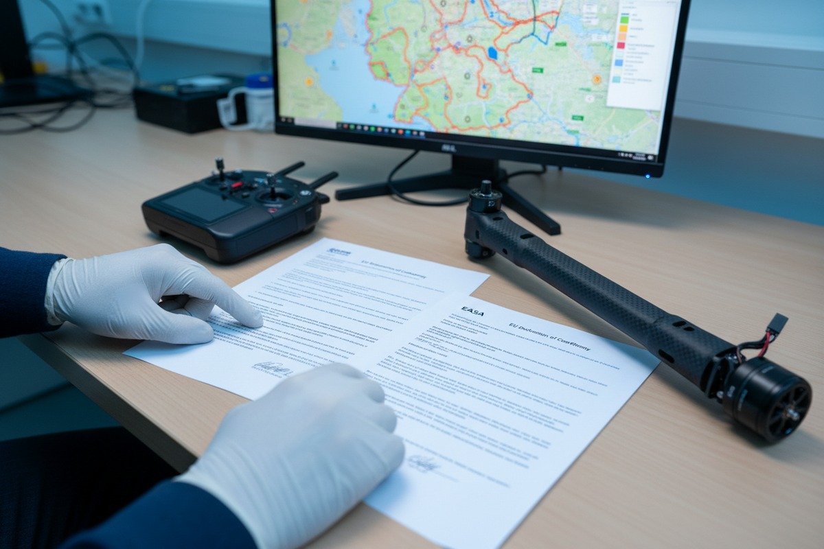 Verifying drone supplier knowledge of EASA regulations and EU agricultural drone standards (ID#2)