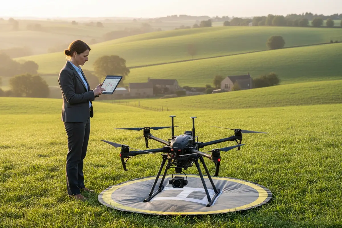 How to Evaluate Agricultural Drone Takeoff Needs for Small and Medium European Farms?