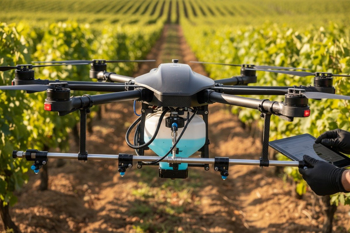 Ideal Drone Payload Capacity Calculating ideal payload capacity for spraying and monitoring European crop types (ID#2)