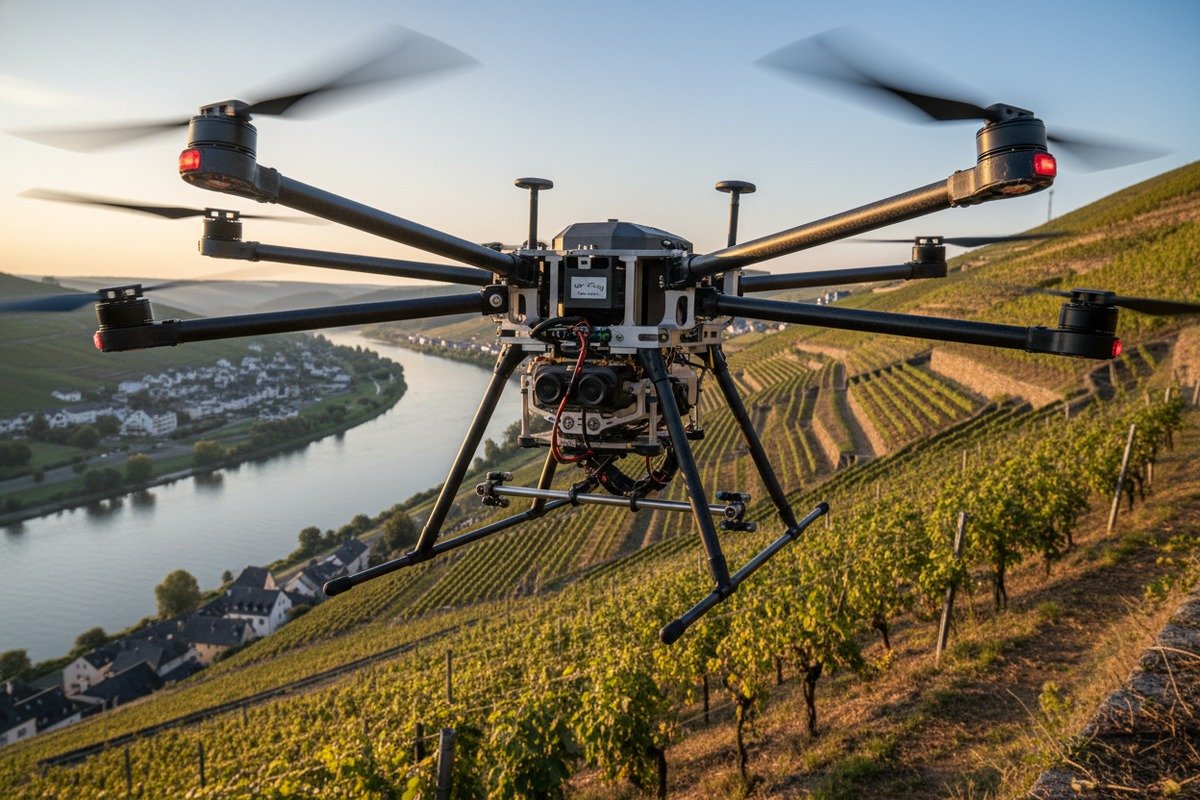 Customizing Drone Features Customizing drone features like landing gear and spray nozzles for unique farm terrain (ID#5)