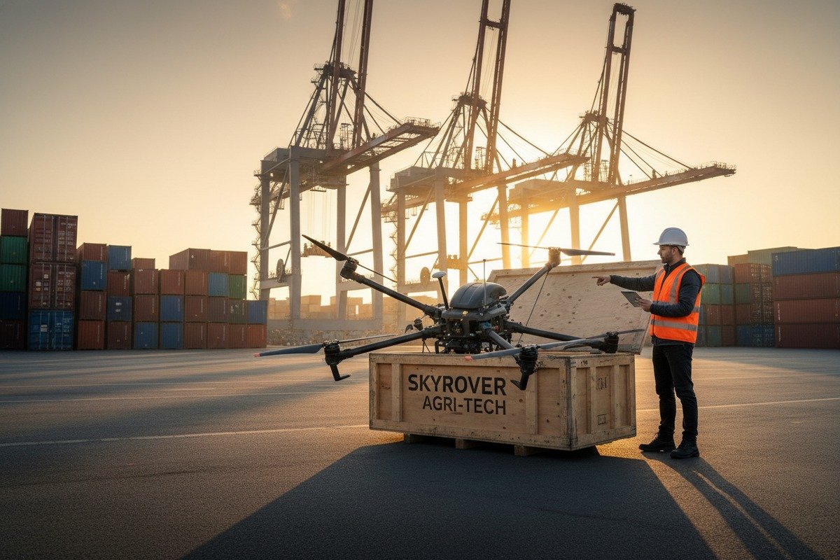 Rerouting Drone Shipments Rerouting agricultural drone shipments to secondary European ports to avoid major labor strike disruptions (ID#2)