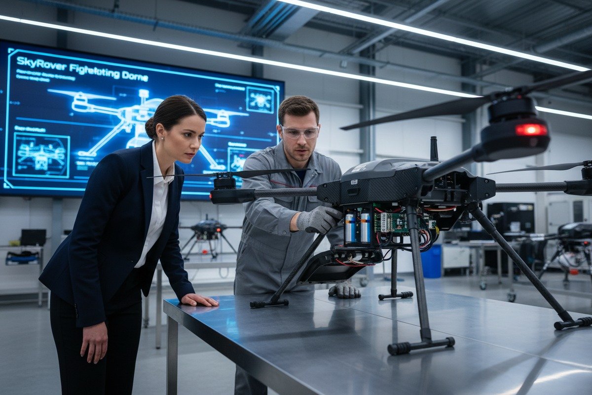 Evaluating battery hot-swapping for firefighting drones during continuous emergency operations (ID#1)