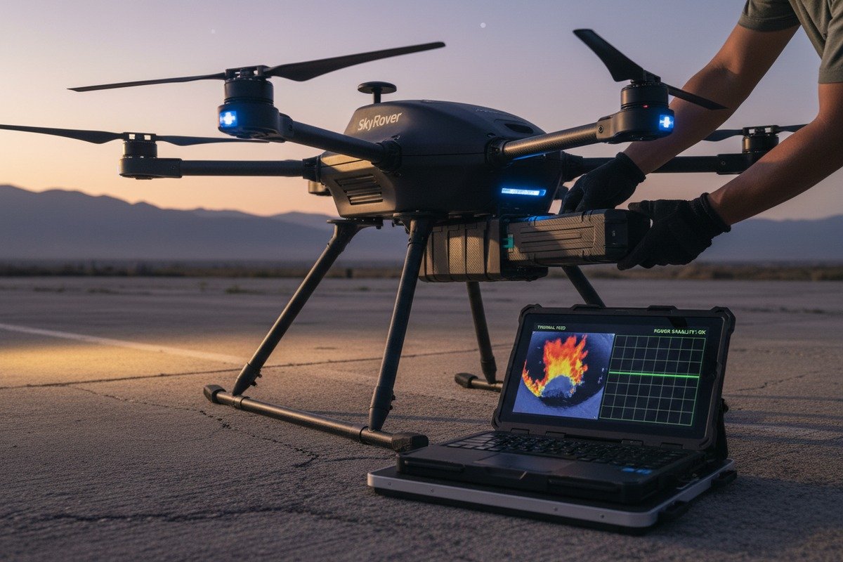 Verifying drone hot-swap system continuity through live sensor feeds and demonstrations (ID#2)