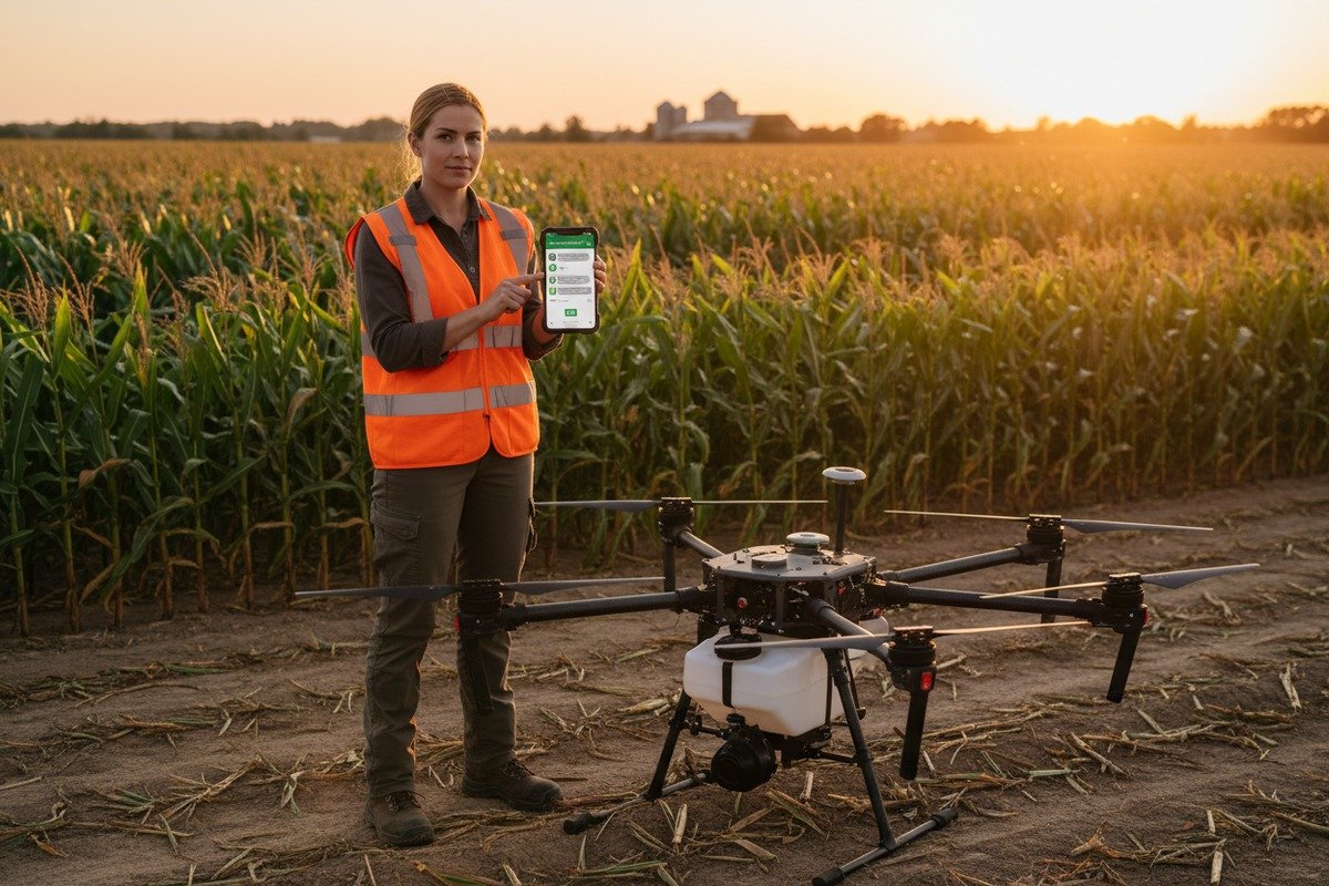 Getting instant technical support for agricultural drones using WhatsApp groups and video calls (ID#3)