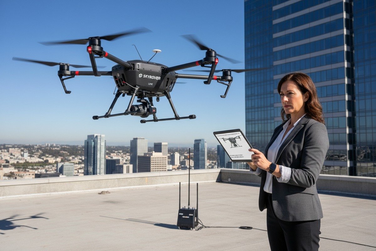 Firefighting drone video interference resistance evaluation for US urban procurement (ID#1)