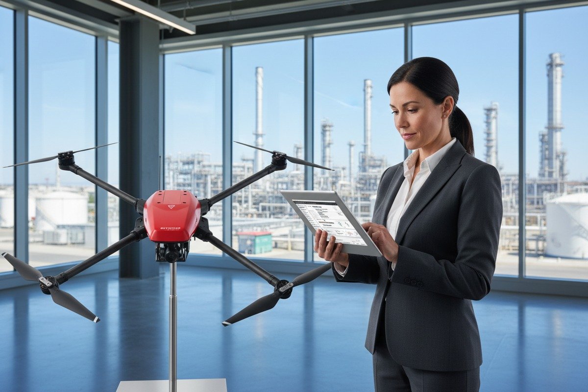 Industrial firefighting drone requirements for US MRO procurement and safety standards (ID#1)